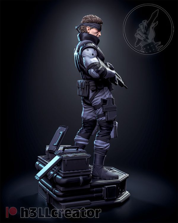 solid snake koleksiyon figürü metal gear oyun karakteri craftverse