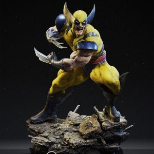 wolverine figürü 3d baskı x-men marvel koleksiyon heykeli craftverse