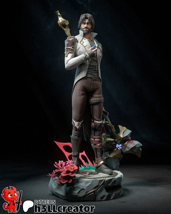 jayce figürü league of legends lol 3d baskı koleksiyon heykelcik craftverse
